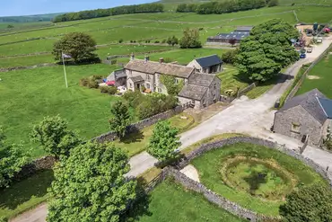 Aerial of Sweet Knoll Camping
