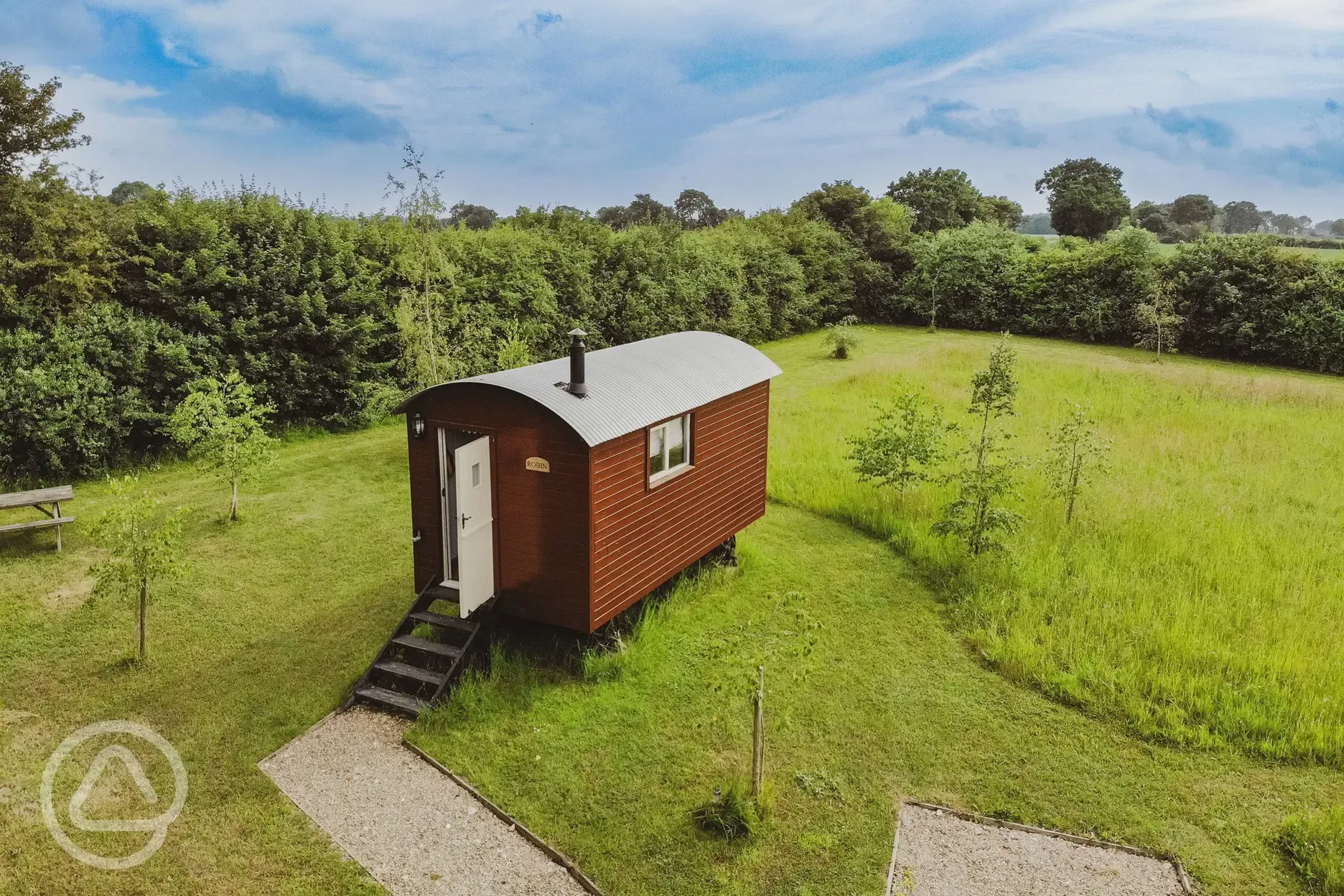 Robin shepherd's hut