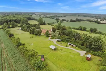 Aerial of the site