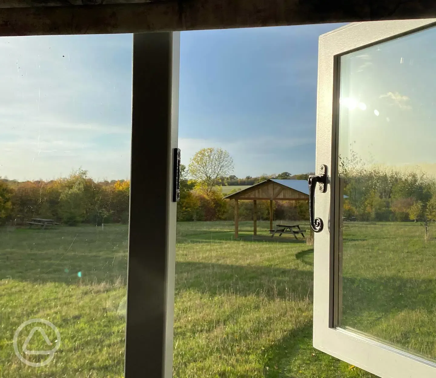 View from Robin shepherd's hut 