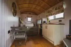 Robin shepherd's hut interior