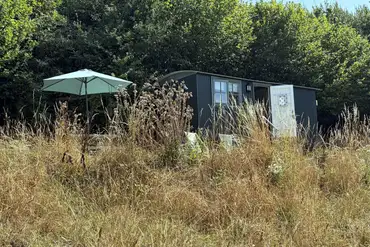 Oak shepherd's hut