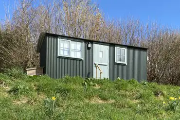 Oak shepherd's hut