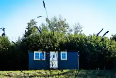 Oak shepherd's hut Oak shepherd's hut
