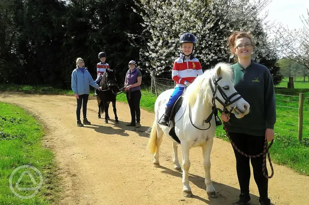 Horse riding