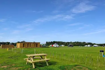 Grass pitches for tents, trailer tents, campervans or motorhomes