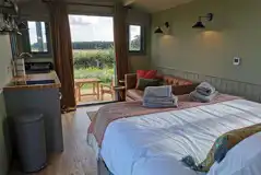 Shepherds hut interior