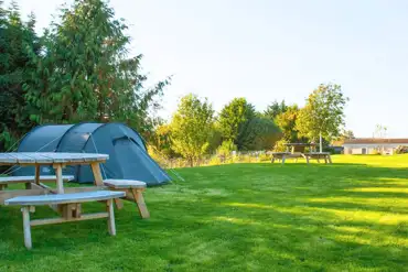 Grass pitches with electric and non electric options