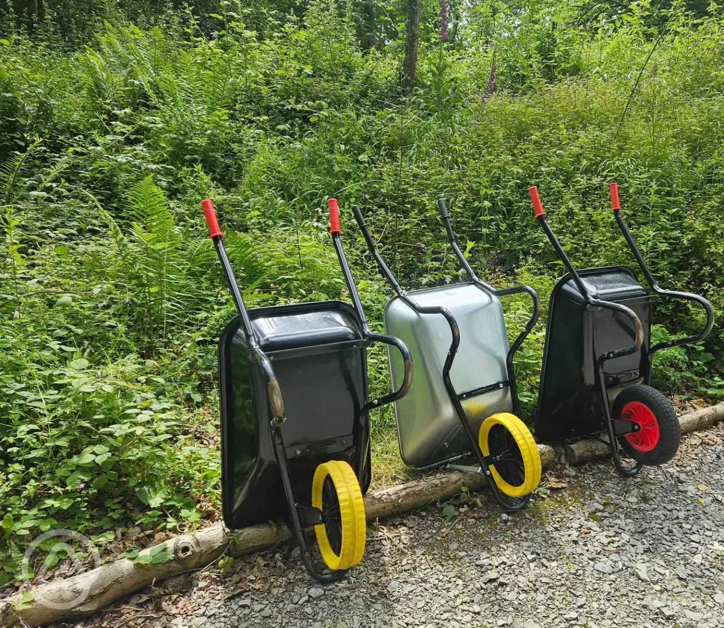 Wheelbarrows to help you carry your kit from your car