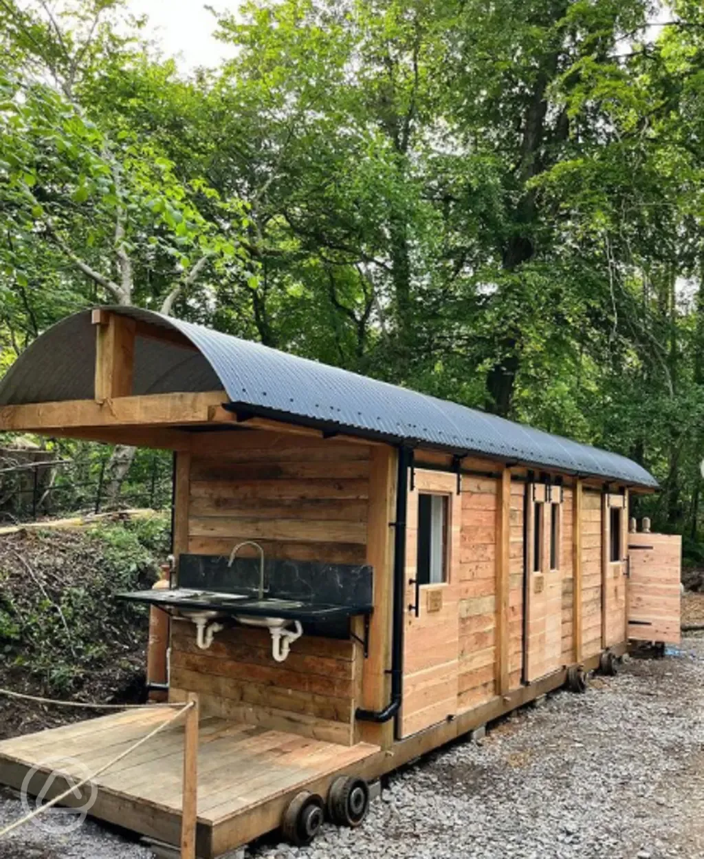 Camping facilities block