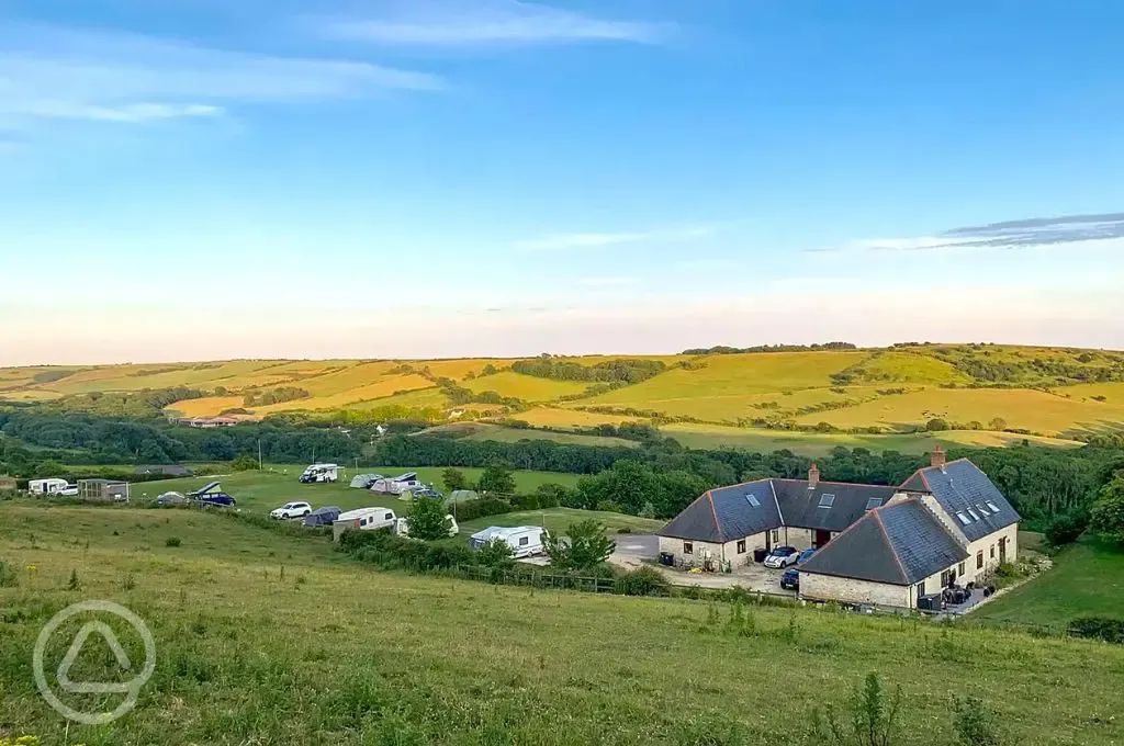 Countryside views from site