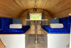 Camping pod (double) interior