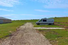 Non electric hardstanding touring pitches