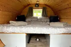 Camping pod (double) interior