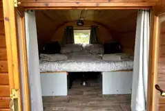 Camping pod (double) interior