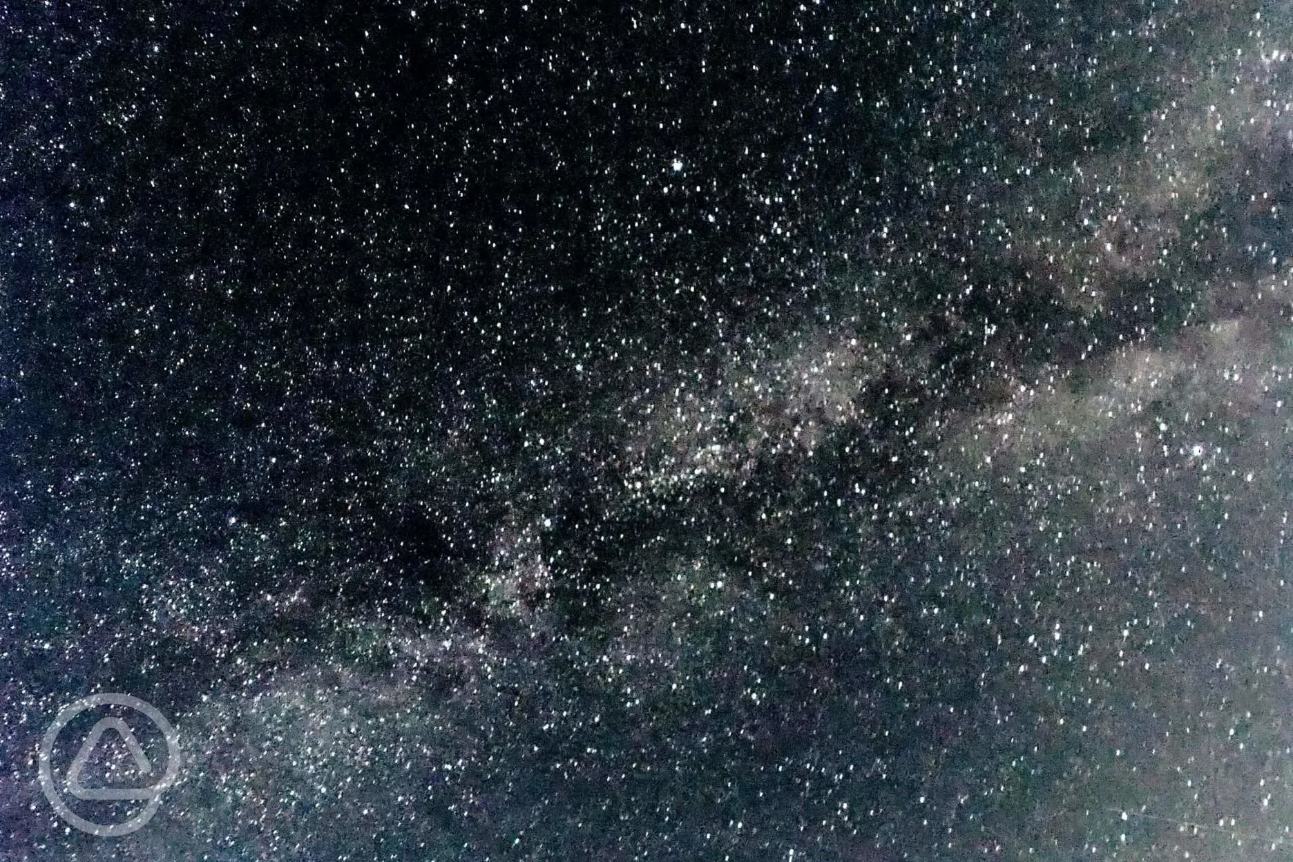 Stargazing from site