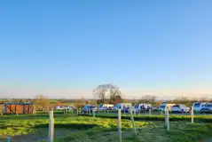 Overview of High Farm Holiday Park with Durham Dale views