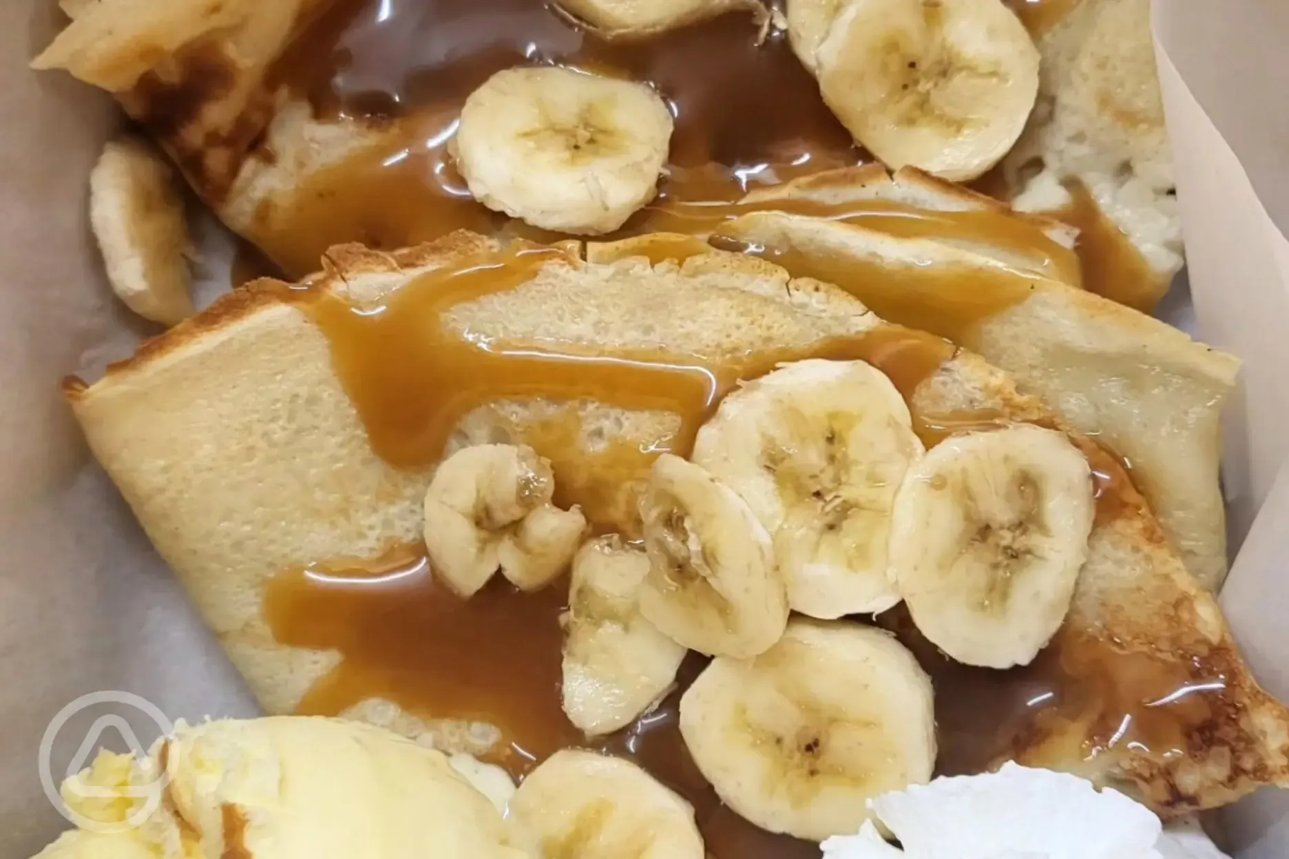 Pancakes available on the breakfast menu