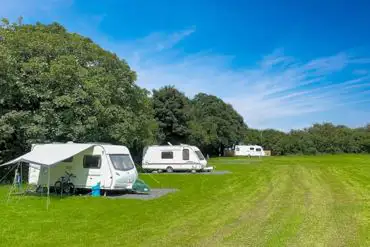 Hardstanding and grass pitches