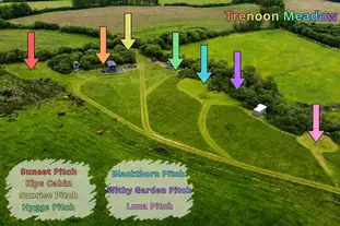 Trenoon Meadow Camping, Mullion, Cornwall