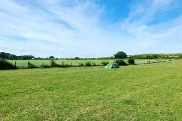 Camping field at Swift Farm