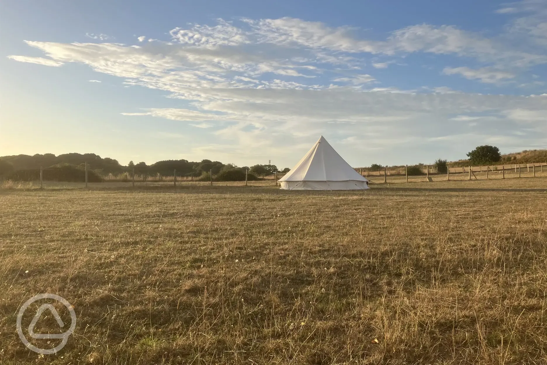 Bell tent exterior 
