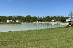 Waterside fully serviced hardstanding touring pitches Waterside fully serviced hardstanding touring pitches