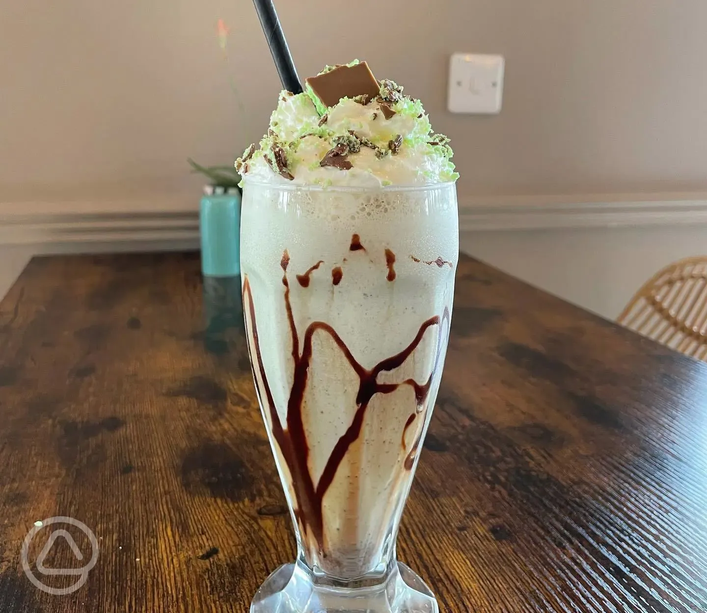 Ice cream from the Mayfly Cafe