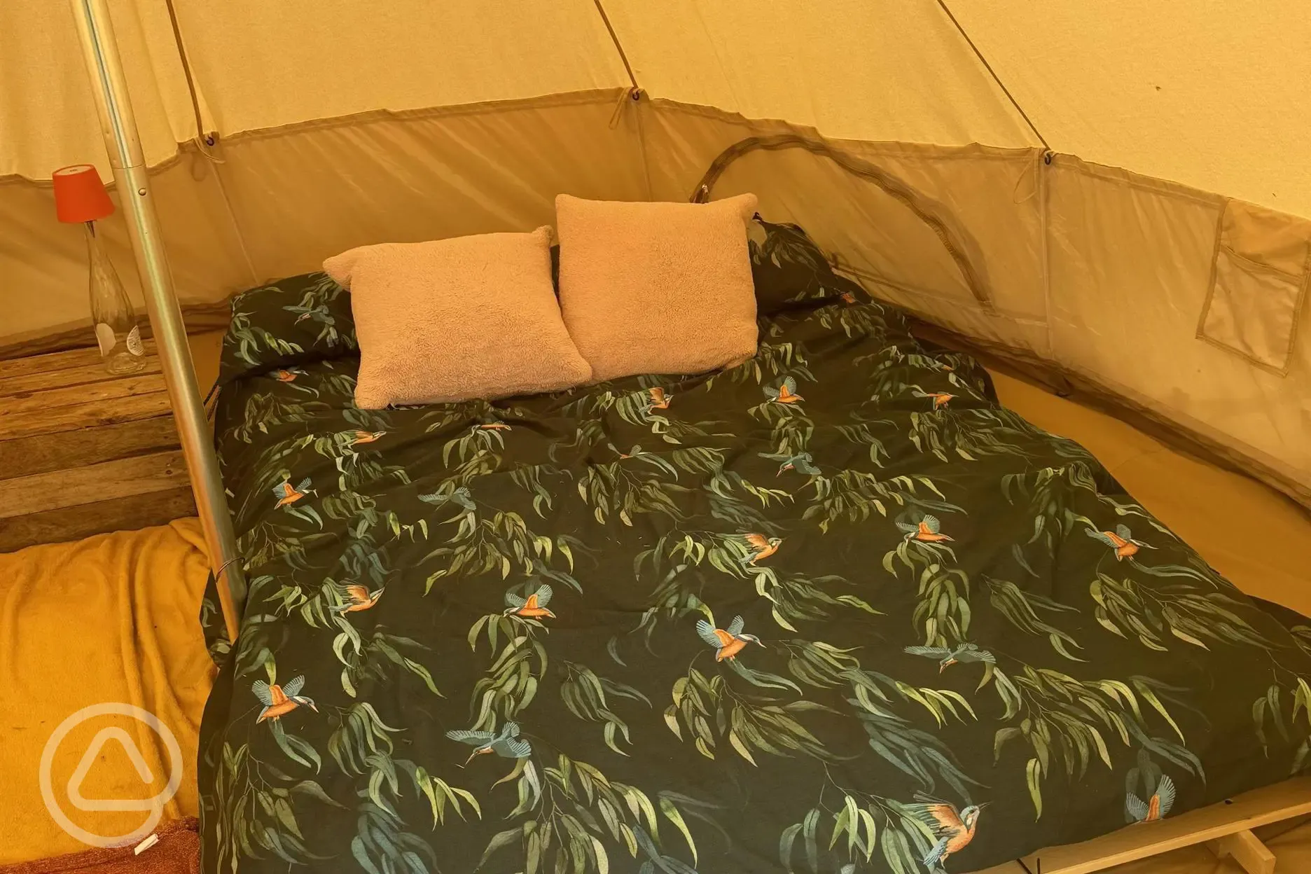 Bell tent bed