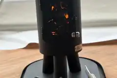 Log burner in the dome