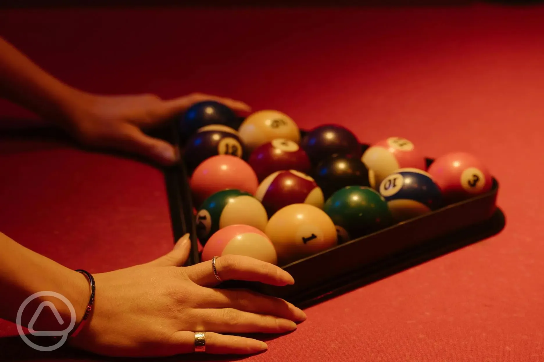 Onsite pool table 