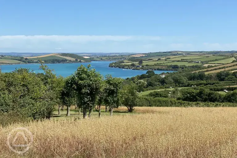 Non electric grass pitch views