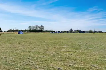 Grass pitches at 7 Ducks Touring Caravan and Campsite