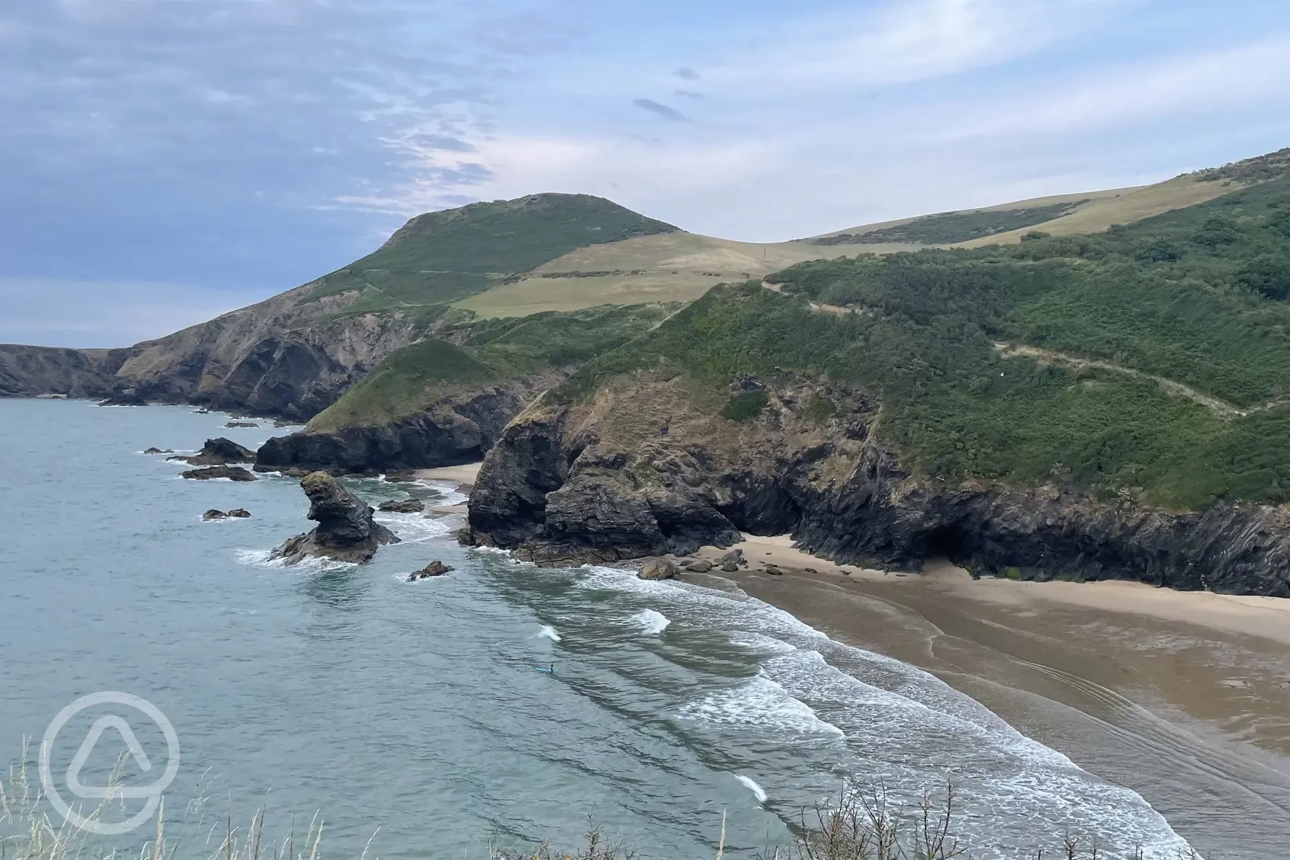 Views from the coastal path