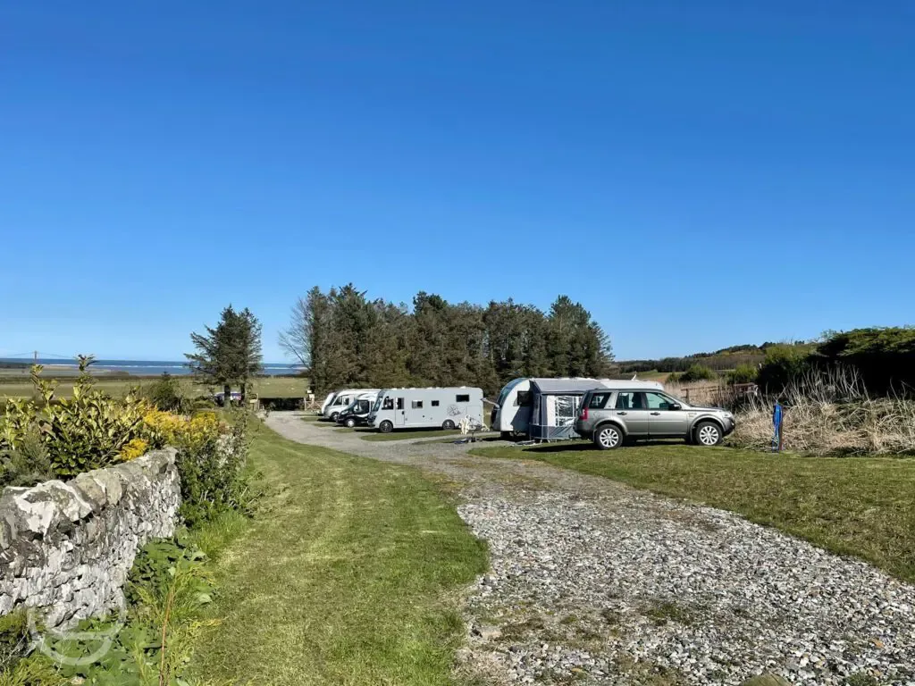 Caravan Site Towards Budle Bay