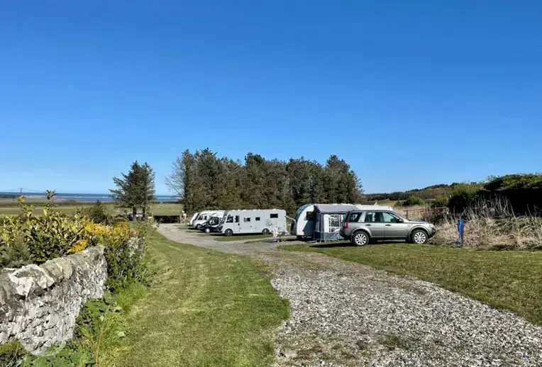 Caravan Site Towards Budle Bay