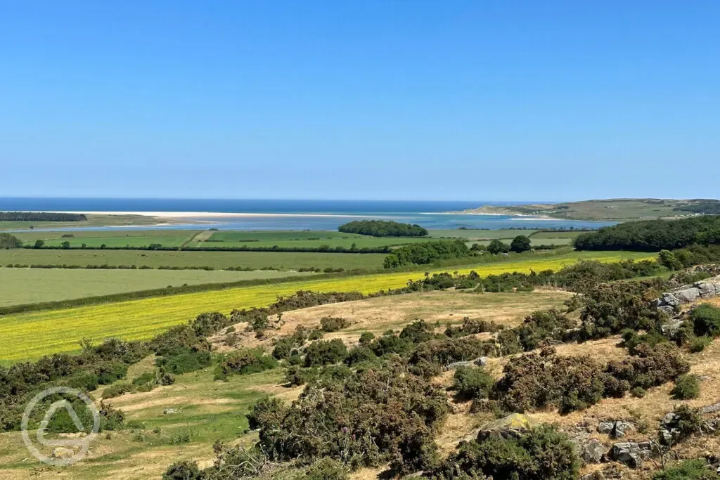 Wild Camping View of Budle Bay