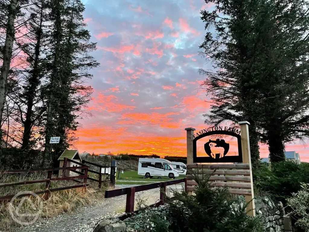 Caravan Site Entrance