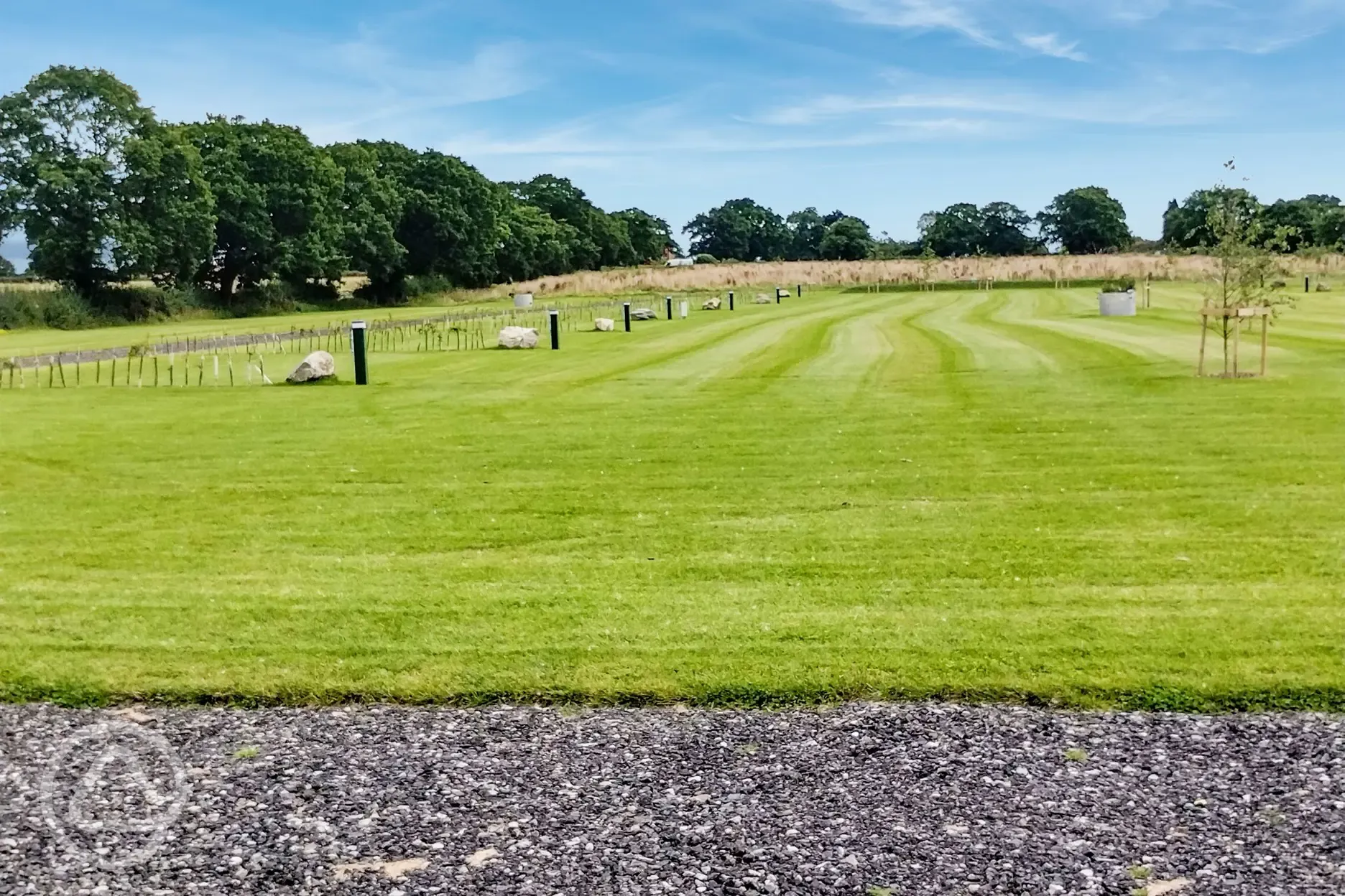 Electric grass pitches