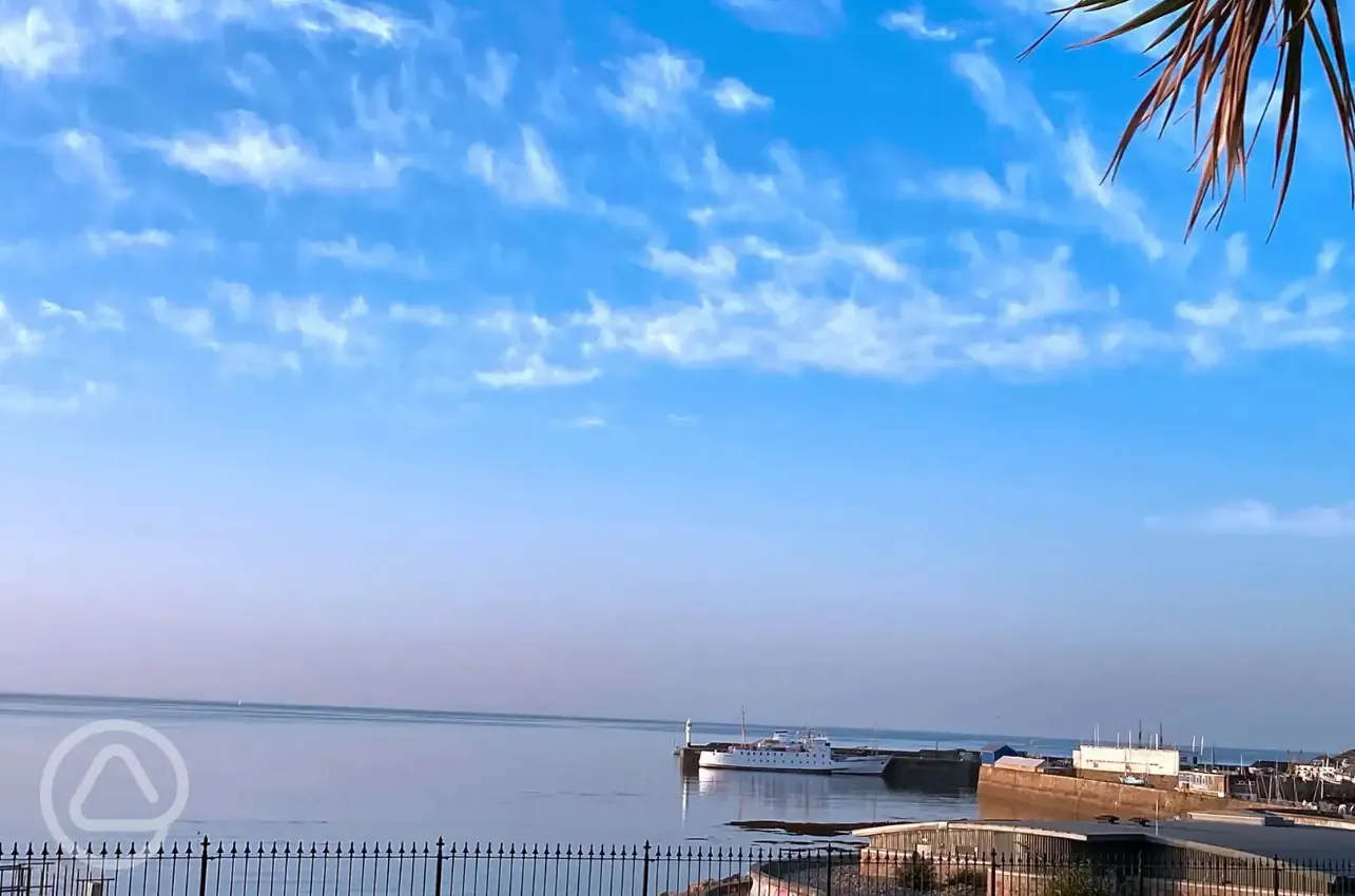 Nearby Penzance Harbour