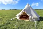 Sunset bell tent