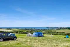Non electric camping field with sea view at Garris Farm Caravan and Camping Non electric camping field with sea view at Garris Farm Caravan and Camping
