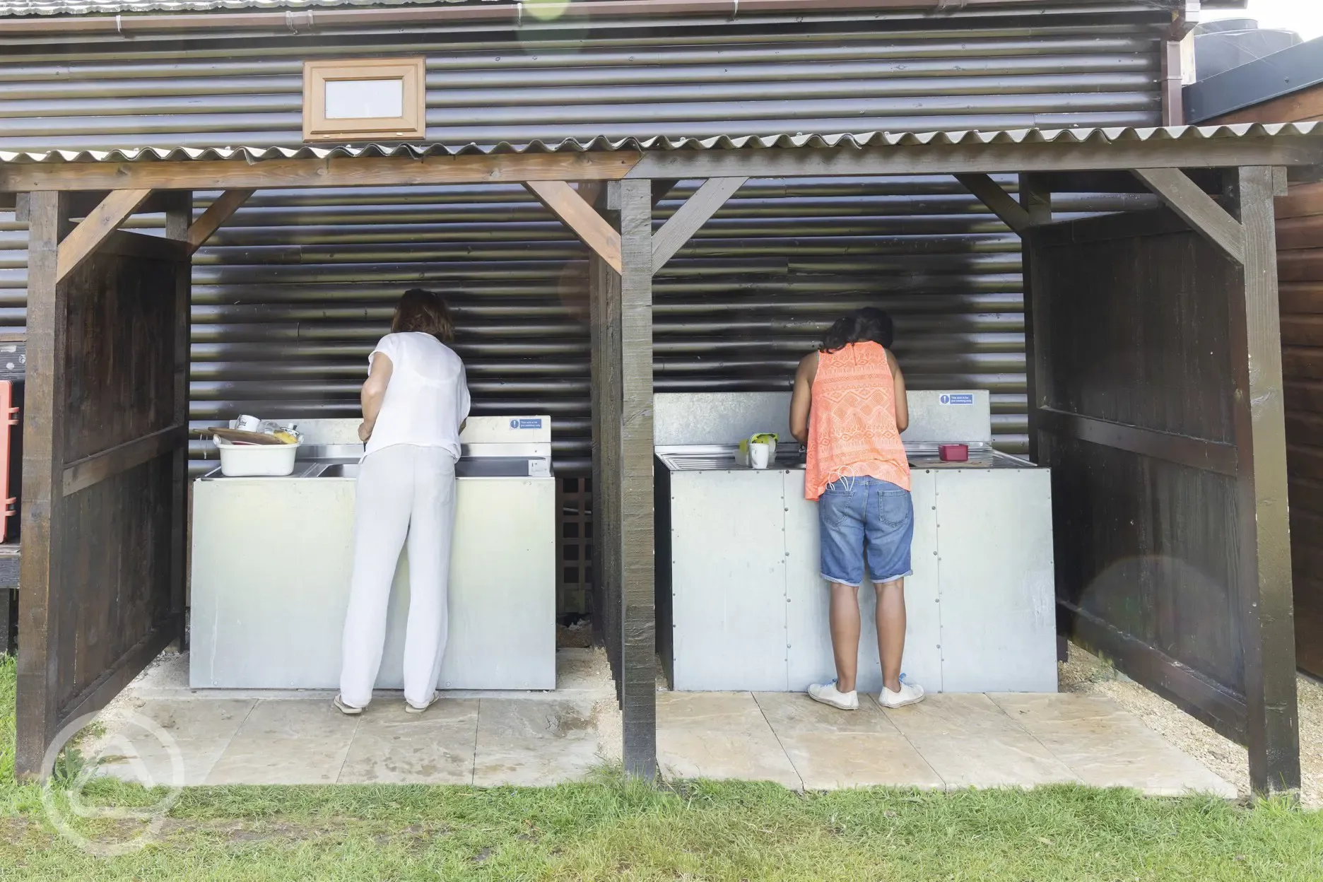 Washing up area