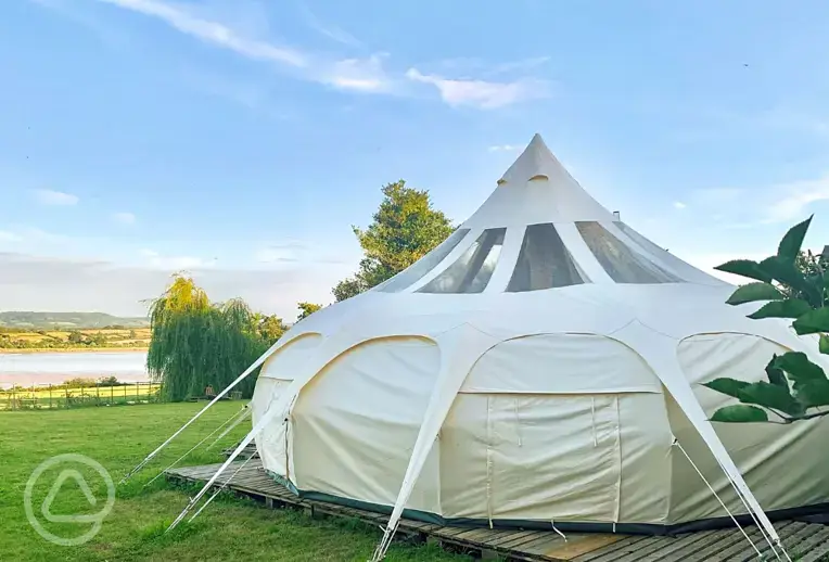 Stargazer bell tent