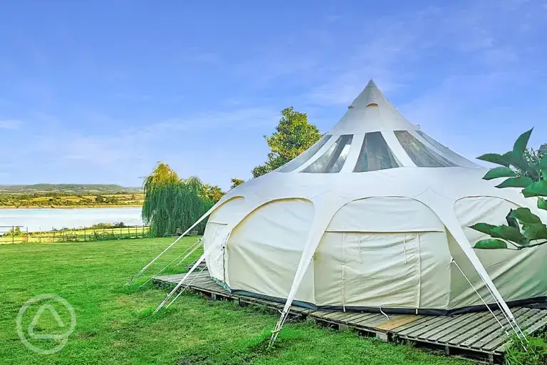 Stargazer bell tent