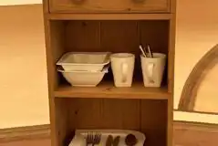 Bell tent crockery and cutlery Bell tent crockery and cutlery