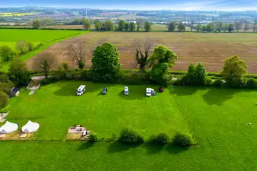 Aerial of the site