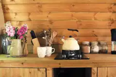 Glamping pod kitchen Glamping pod kitchen