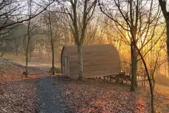 Glamping pod in the woodland Glamping pod in the woodland