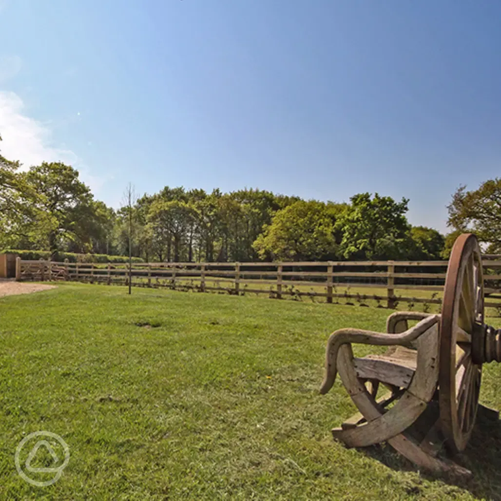 Bench in Woodview paddock